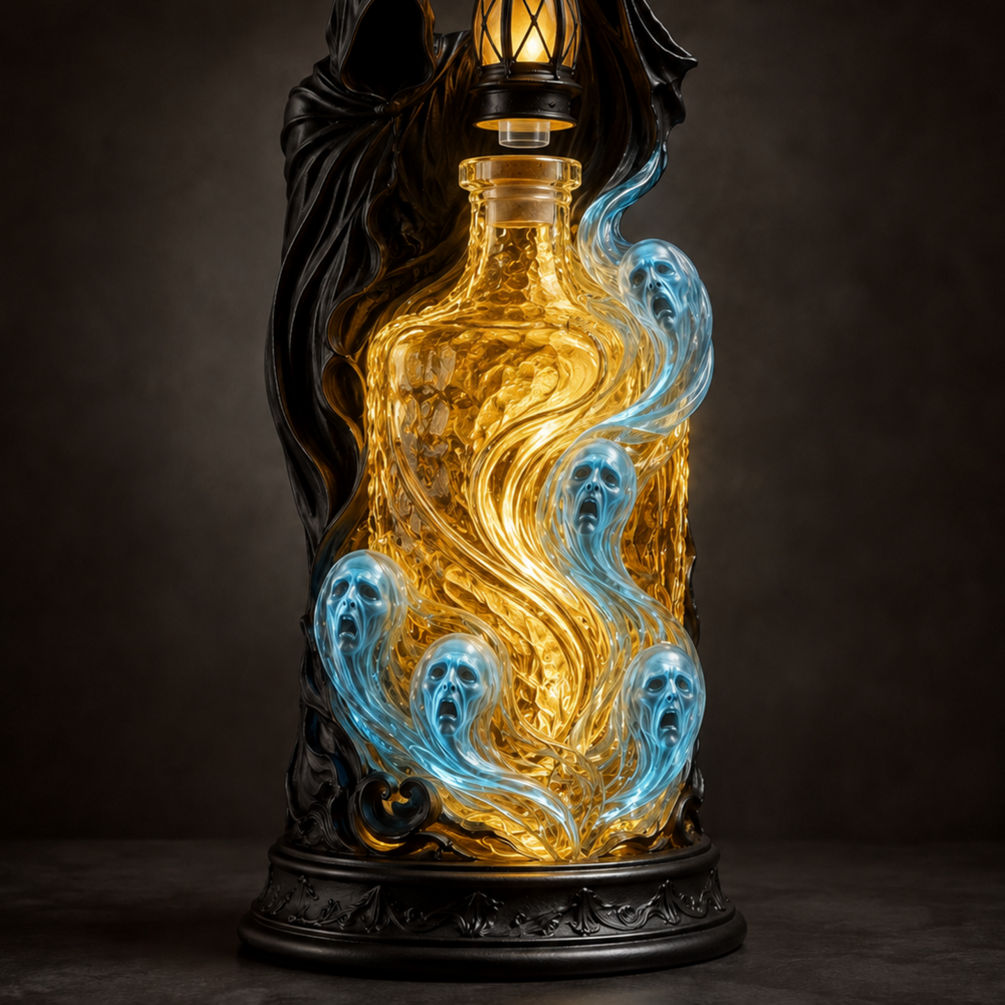 Soul Harvester Whiskey Decanter with Lantern Stopper