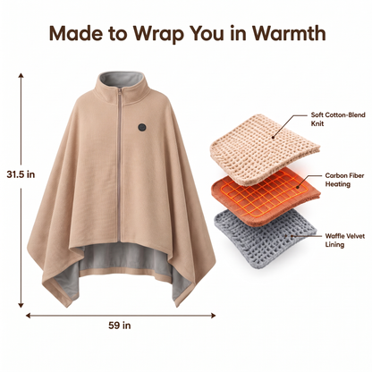 Zavrlygoods™ Heated Wearable Blanket Wrap