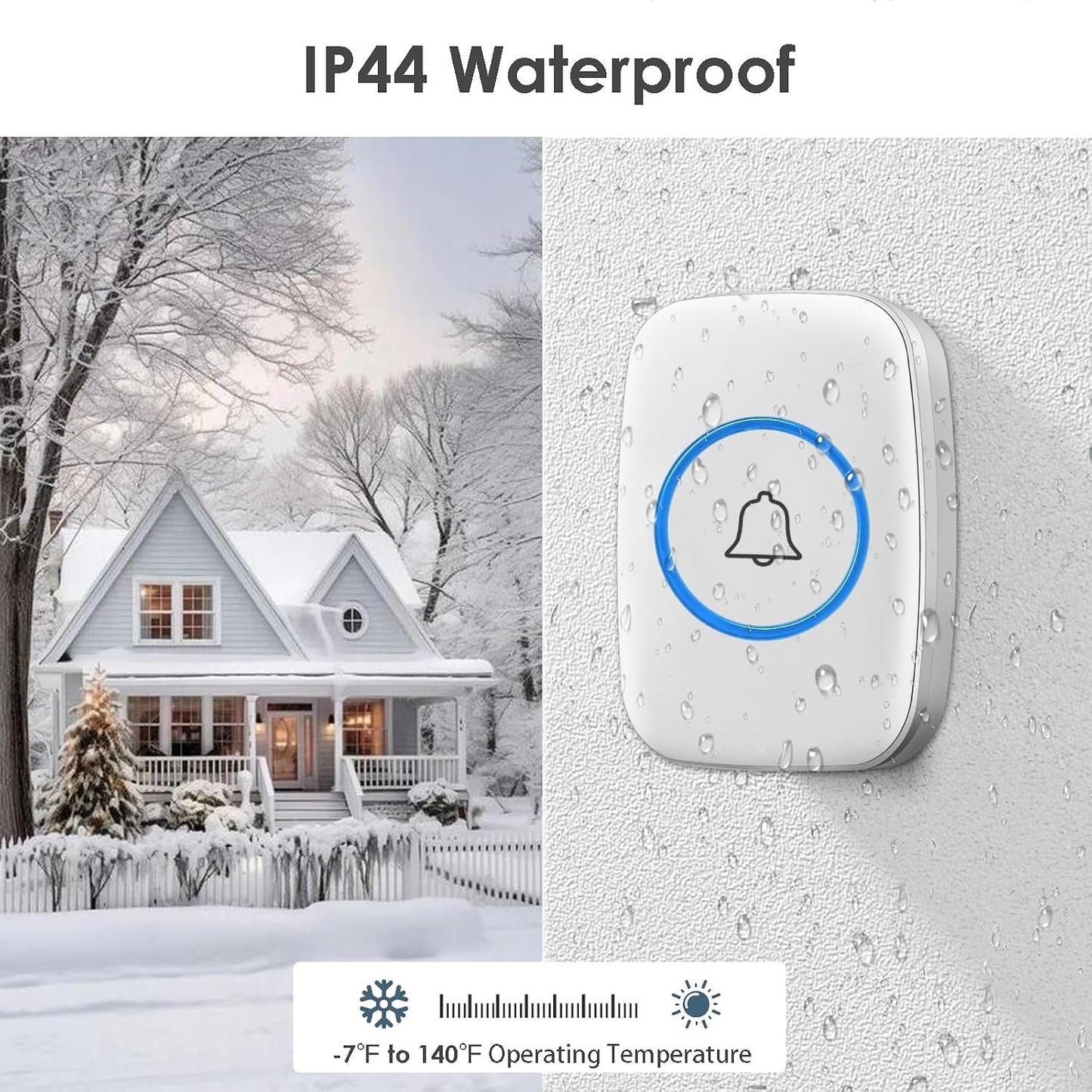 Wireless Family Call Doorbell One Press Brings Family Closer