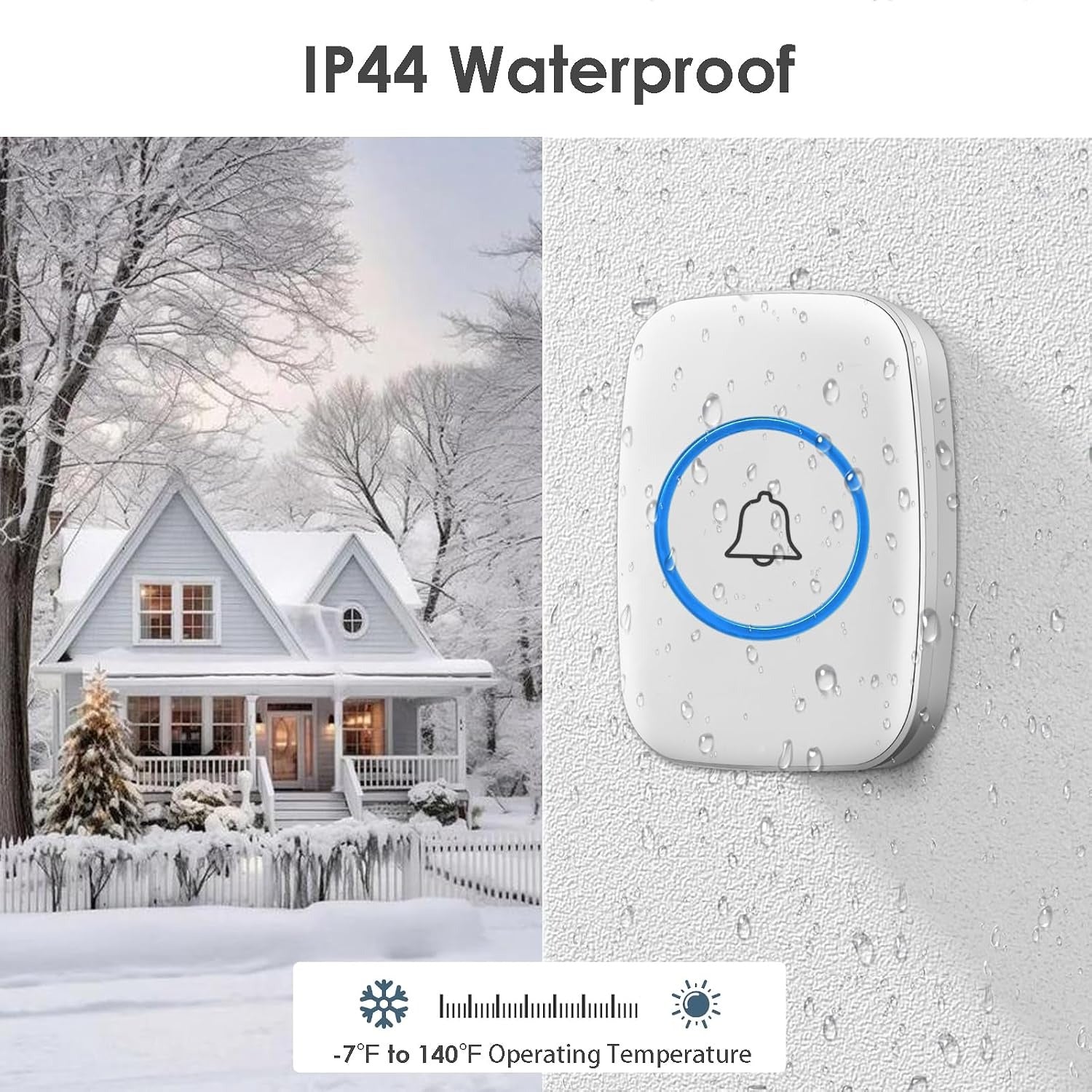 Wireless Family Call Doorbell One Press Brings Family Closer
