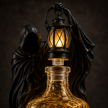 Soul Harvester Whiskey Decanter with Lantern Stopper