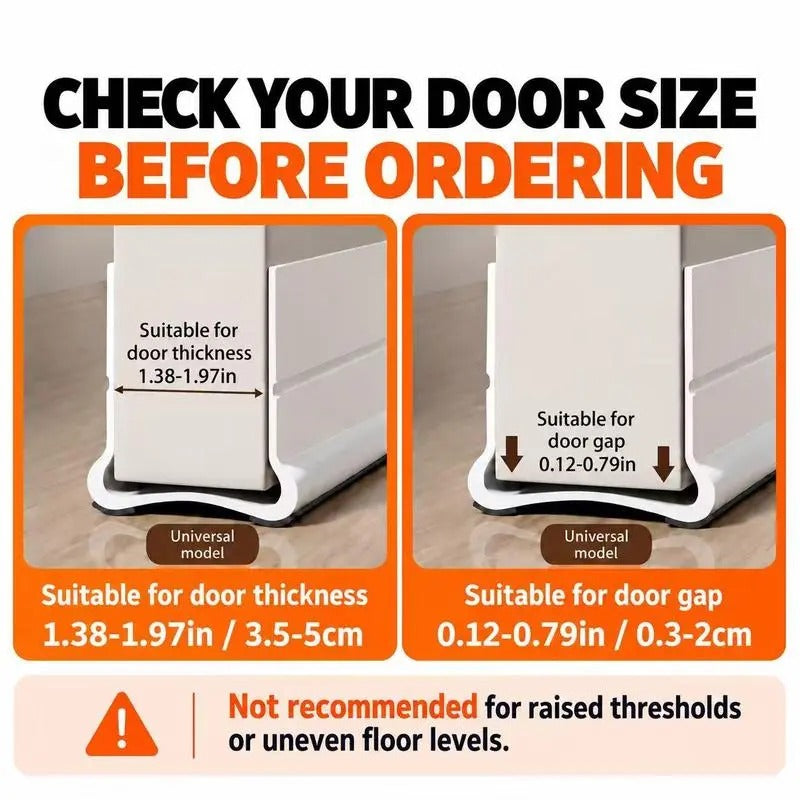 Dovemead™ Triple Seal Under Door Draft Stopper