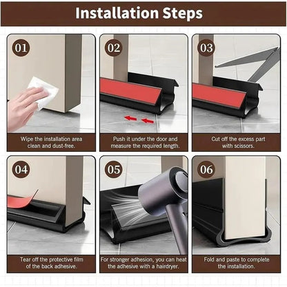 Dovemead™ Triple Seal Under Door Draft Stopper