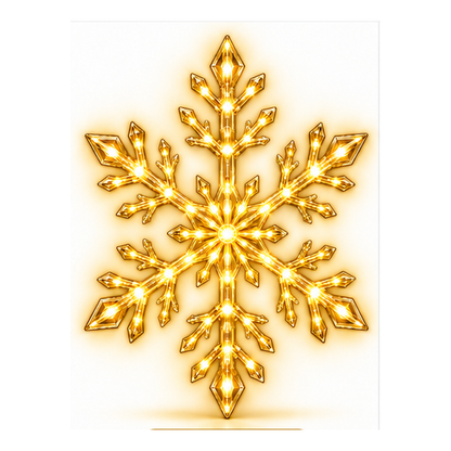 🎄 Christmas Sale 49% OFF❄️LED Snowflake Wall Light Set – Remote-Controlled Christmas Winter Decor