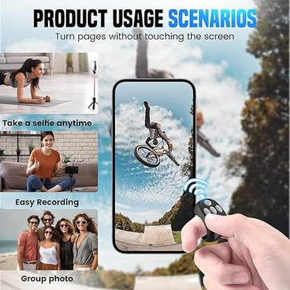🥳2026 HOT SALE🥳50K+ SOLD!Hot Sale - 50% OFF🔥Fingertip Wireless Bluetooth Remote Control