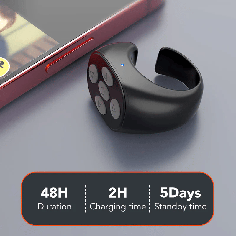 🥳2026 HOT SALE🥳50K+ SOLD!Hot Sale - 50% OFF🔥Fingertip Wireless Bluetooth Remote Control