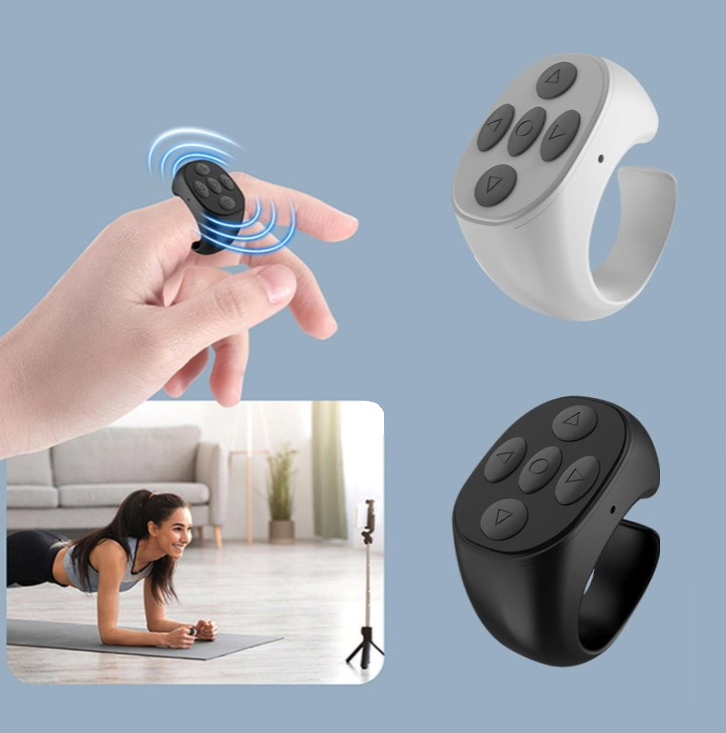 🥳2026 HOT SALE🥳50K+ SOLD!Hot Sale - 50% OFF🔥Fingertip Wireless Bluetooth Remote Control