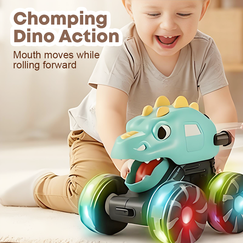 🎉 Special Offer – 50% OFF🦖🚙Press & Go Dinosaur Toy Car With Lights🎁