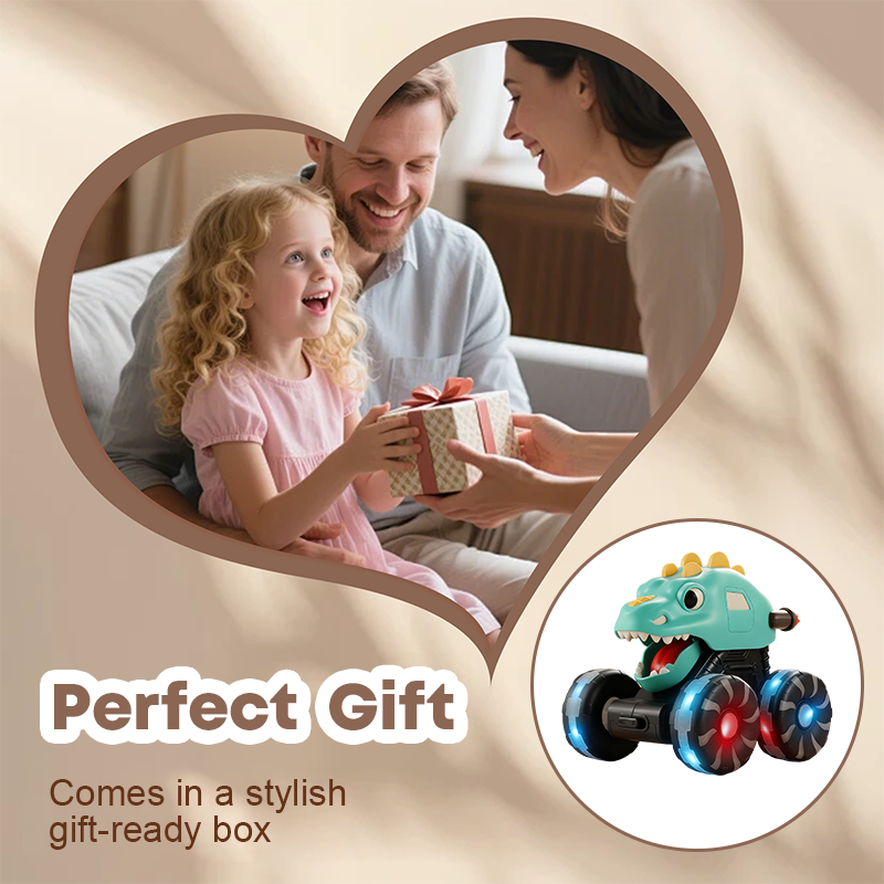 🎉 Special Offer – 50% OFF🦖🚙Press & Go Dinosaur Toy Car With Lights🎁
