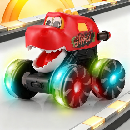 🎉 Special Offer – 50% OFF🦖🚙Press & Go Dinosaur Toy Car With Lights🎁