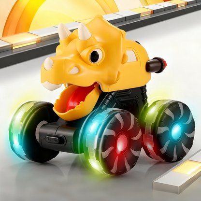 🎉 Special Offer – 50% OFF🦖🚙Press & Go Dinosaur Toy Car With Lights🎁