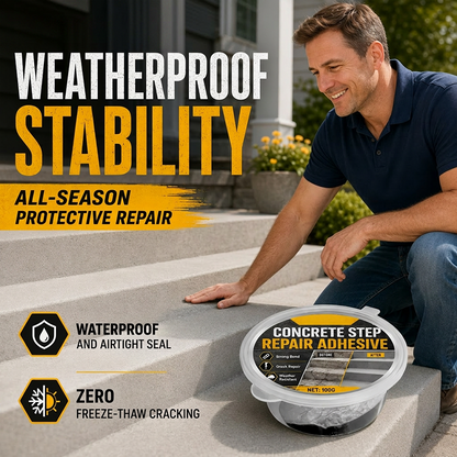 🧱 Concrete Step Repair Paste – Fill Cracks, Chips & Broken Edges Without Complicated Mixing