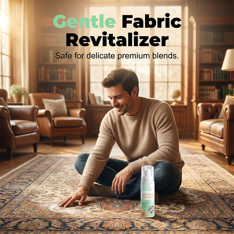 🔥 LAST DAY: Buy 1 Get 1 FREE | Waterless Carpet Foam Stain Remover + Towel