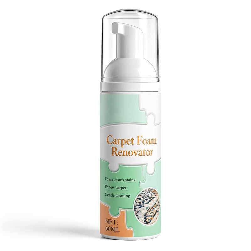 🔥 LAST DAY: Buy 1 Get 1 FREE | Waterless Carpet Foam Stain Remover + Towel