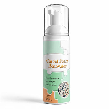 🔥 LAST DAY: Buy 1 Get 1 FREE | Waterless Carpet Foam Stain Remover + Towel