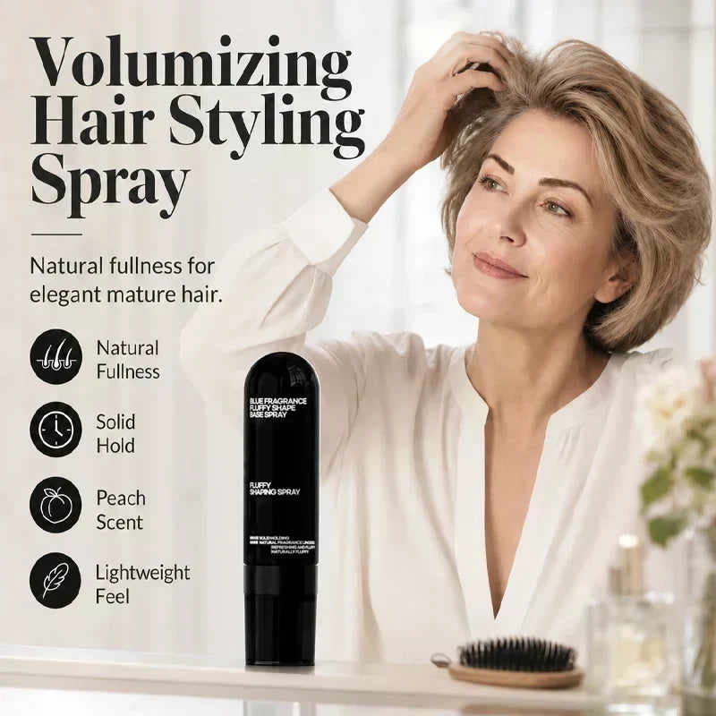 ⏳🔥LIMITED-TIME 50% OFF! ⏰Lightweight Volumizing & Setting Spray – Natural Lift & Flexible All-Day Hold