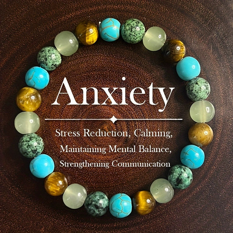 🎁 48% OFF! ⏰ 2026 Sale — Over 19,800 Sold!  Natural Stone Bead Bracelet – Gradient Glow, Grounded Vibes ✨