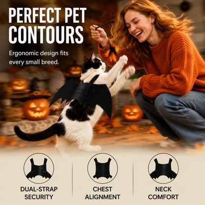 Halloween Pet Bat Wings Costume