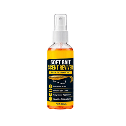 🎣Soft Bait Scent Booster Spray High‑Concentration Fishing Lure Scent Reviver