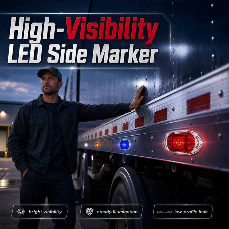 🔥Hot Sale - 50% OFF🔥🚗LED Truck Side Marker Lights