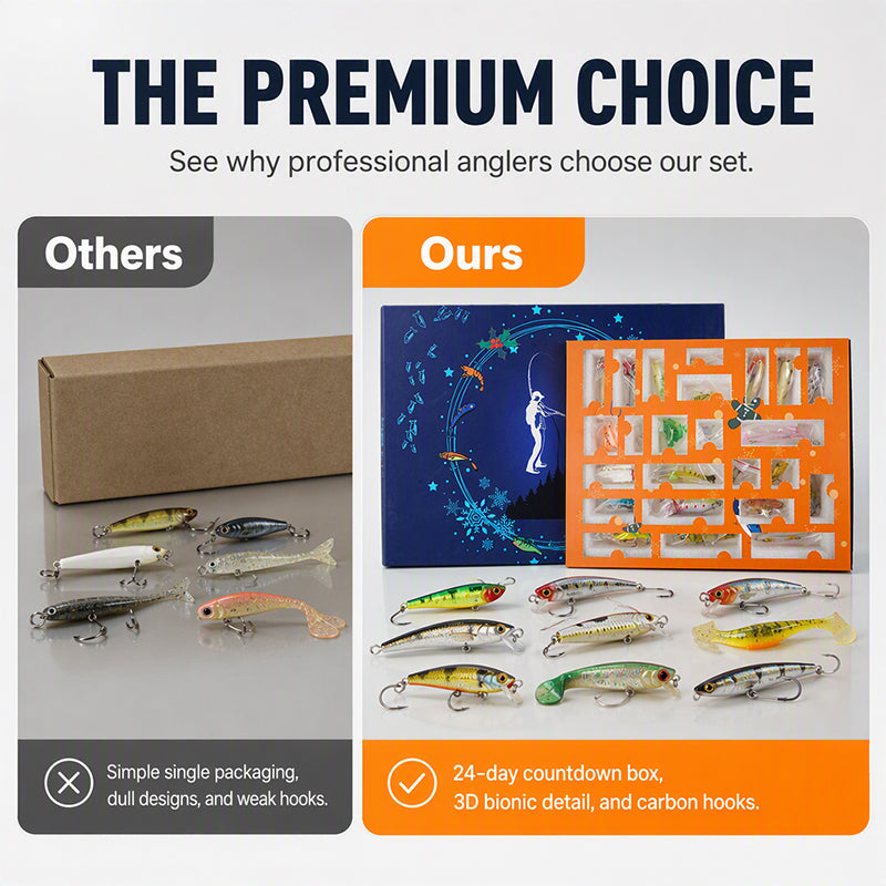 🔥Hot Sale - 50% OFF🔥👨🎁The Best Gift for Dad👍Surprise Fishing Lure Gift Box