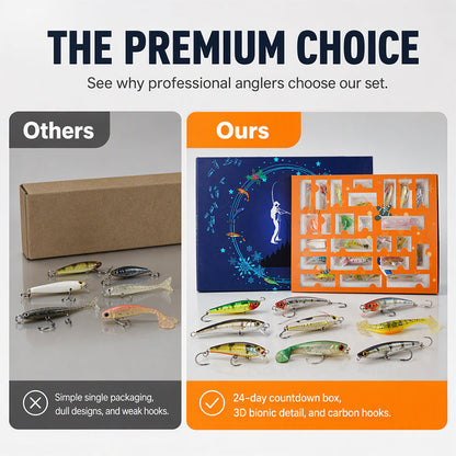 🔥Hot Sale - 50% OFF🔥👨🎁The Best Gift for Dad👍Surprise Fishing Lure Gift Box