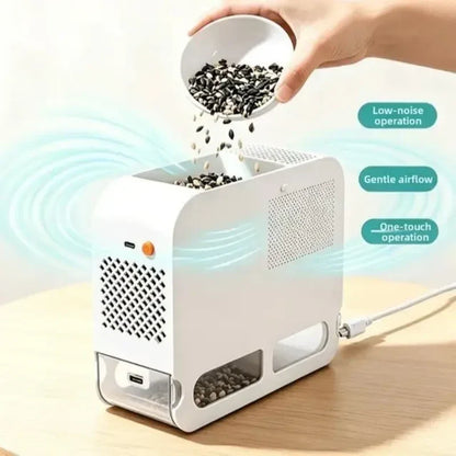 🔥 Limited-Time Sale – 50% OFF 🐦 Electric Bird Seed Sheller & Chaff Separator – Save Good Seeds, Clear Away Empty Husks