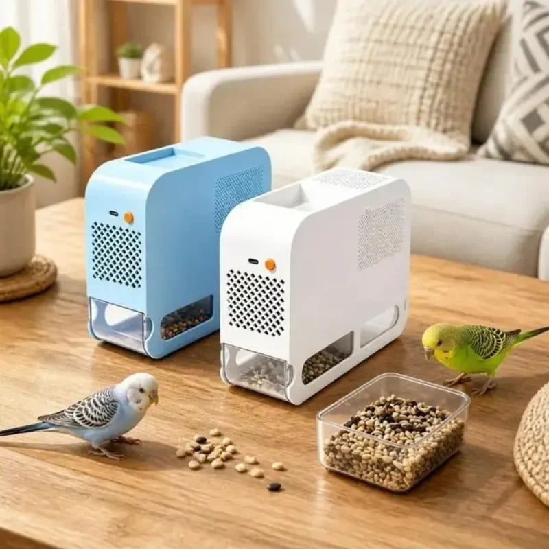 🔥 Limited-Time Sale – 50% OFF 🐦 Electric Bird Seed Sheller & Chaff Separator – Save Good Seeds, Clear Away Empty Husks