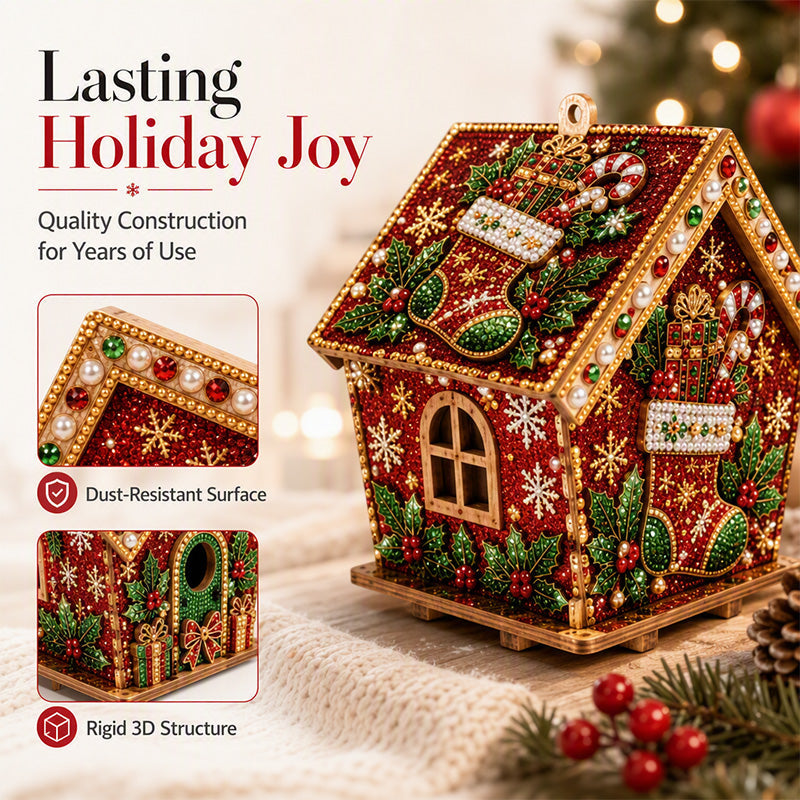 🎁🎄Christmas Sale 49% OFF!😍3D DIY Pearl Art Christmas Painting Kit