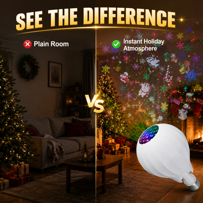 🥳2026 HOT SALE-50% OFF!🥳🎄Colorful Rotating Christmas Atmosphere Projector☃️|16 Patterns