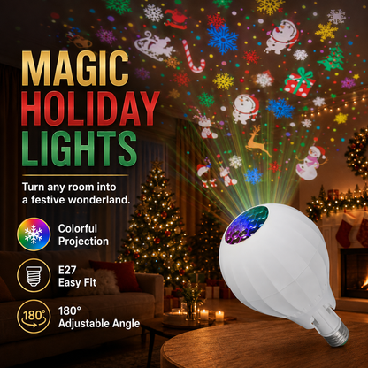 🥳2026 HOT SALE-50% OFF!🥳🎄Colorful Rotating Christmas Atmosphere Projector☃️|16 Patterns