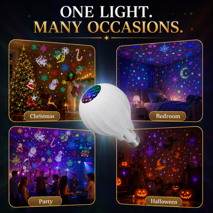 🥳2026 HOT SALE-50% OFF!🥳🎄Colorful Rotating Christmas Atmosphere Projector☃️|16 Patterns