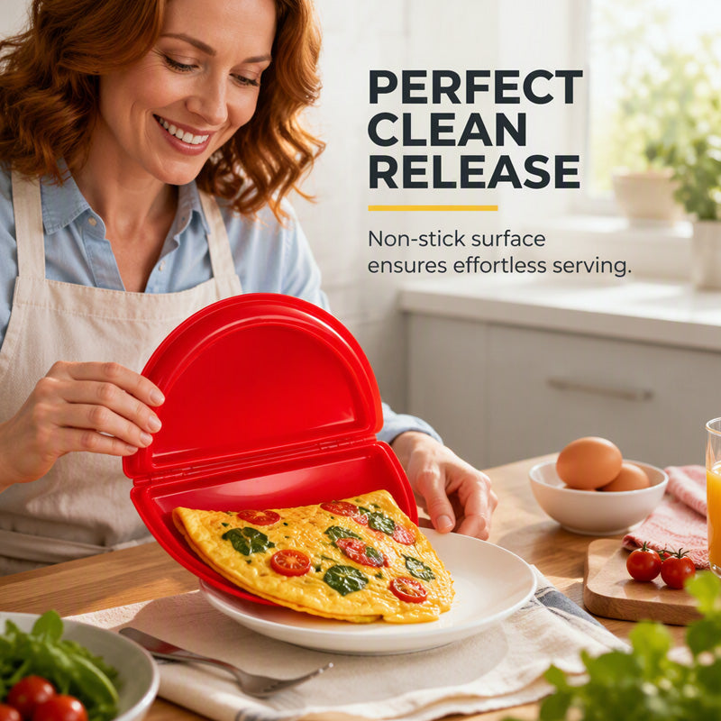 🎉 Special Offer – 50% OFF 🍳 2-in-1 Microwave Egg Cooker – Your Favorite Eggs, Ready in Minutes