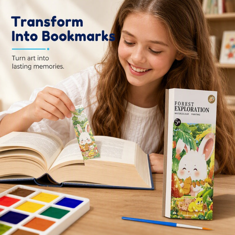 🥳2026 HOT SALE🥳💞50K+ SOLD!Pocket Watercolor Painting Book for Kids