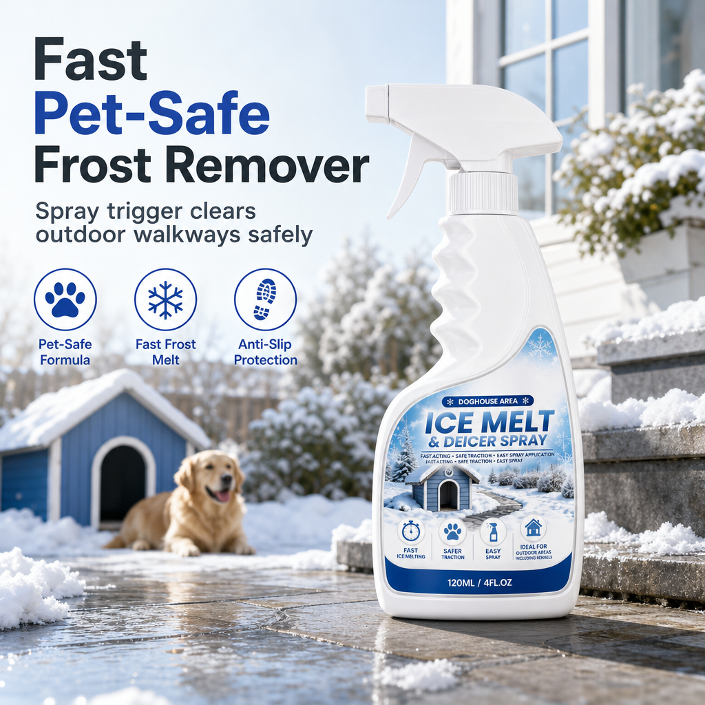 🔥Hot Sale -🐾 Fast Pet-Safe Outdoor De-Icing & Snow Melting Spray