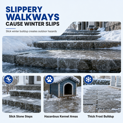 🔥Hot Sale -🐾 Fast Pet-Safe Outdoor De-Icing & Snow Melting Spray