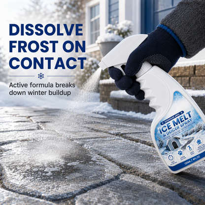 🔥Hot Sale -🐾 Fast Pet-Safe Outdoor De-Icing & Snow Melting Spray