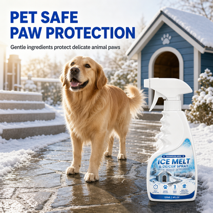 🔥Hot Sale -🐾 Fast Pet-Safe Outdoor De-Icing & Snow Melting Spray