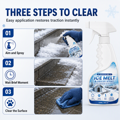 🔥Hot Sale -🐾 Fast Pet-Safe Outdoor De-Icing & Snow Melting Spray