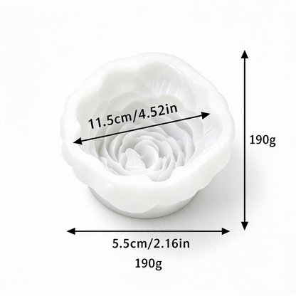 🌸 Peony Flower Silicone Mold for Cake Decorating & Crafts 🍰