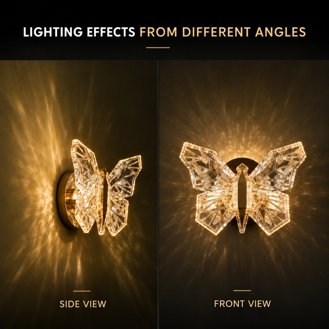 Crystal Butterfly Light