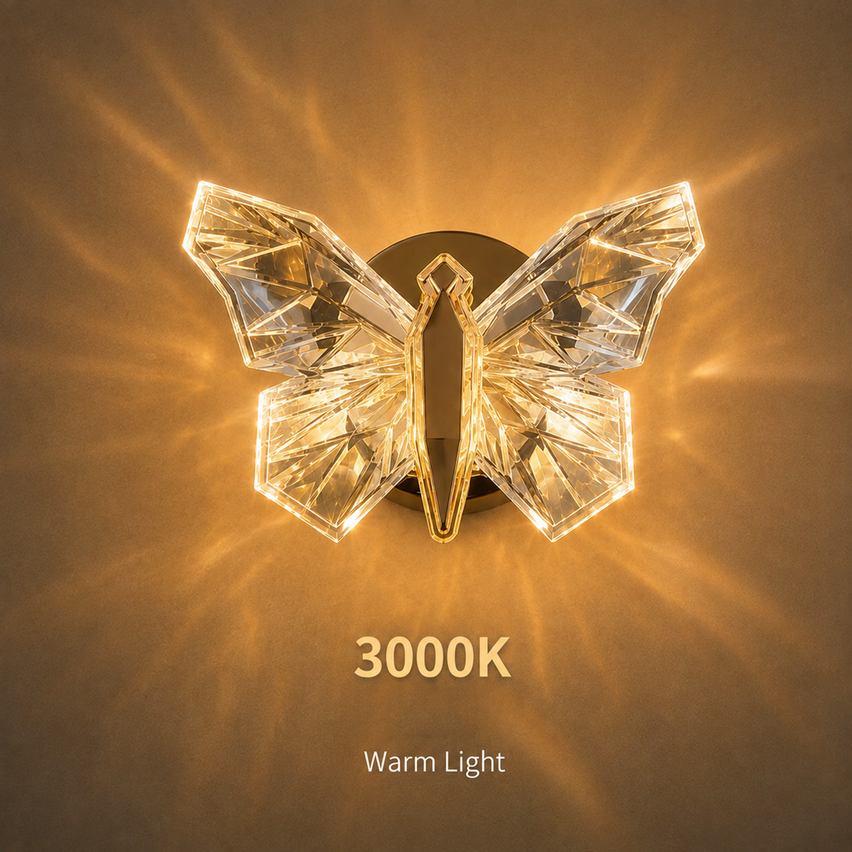 Crystal Butterfly Light