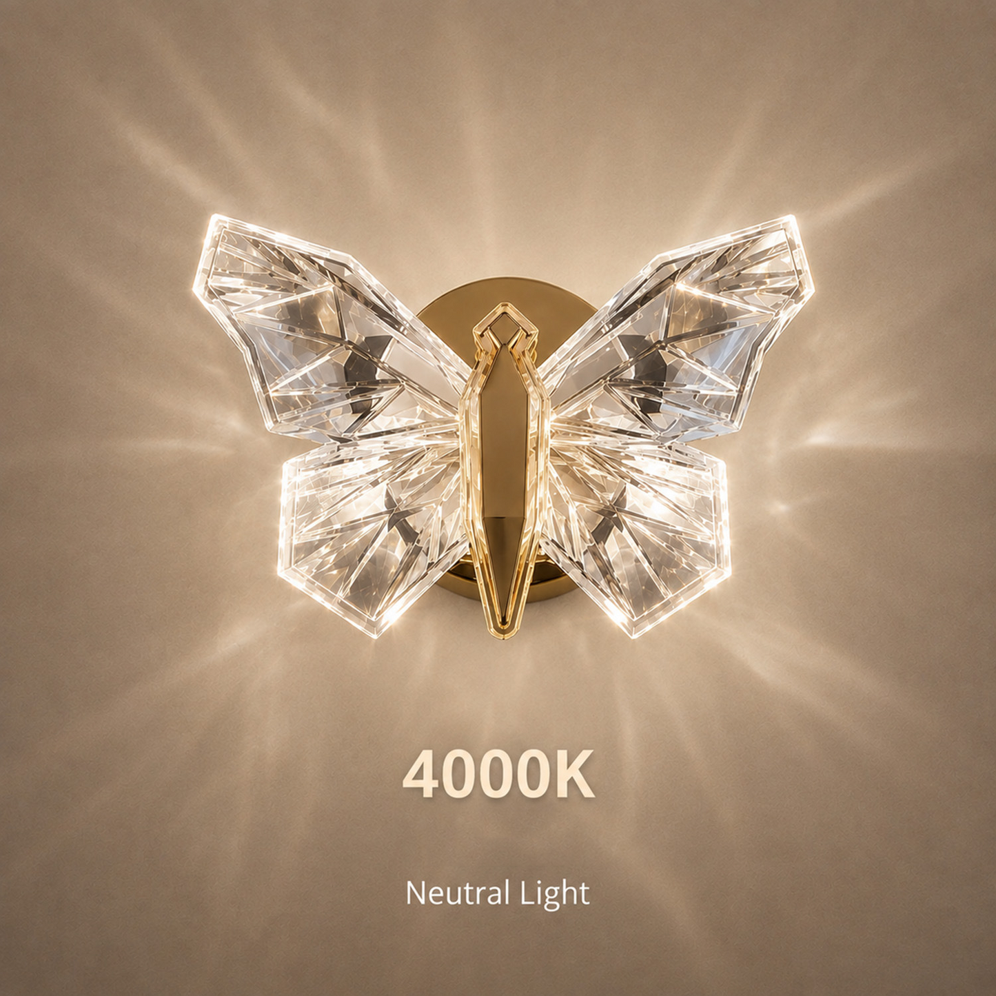 Crystal Butterfly Light