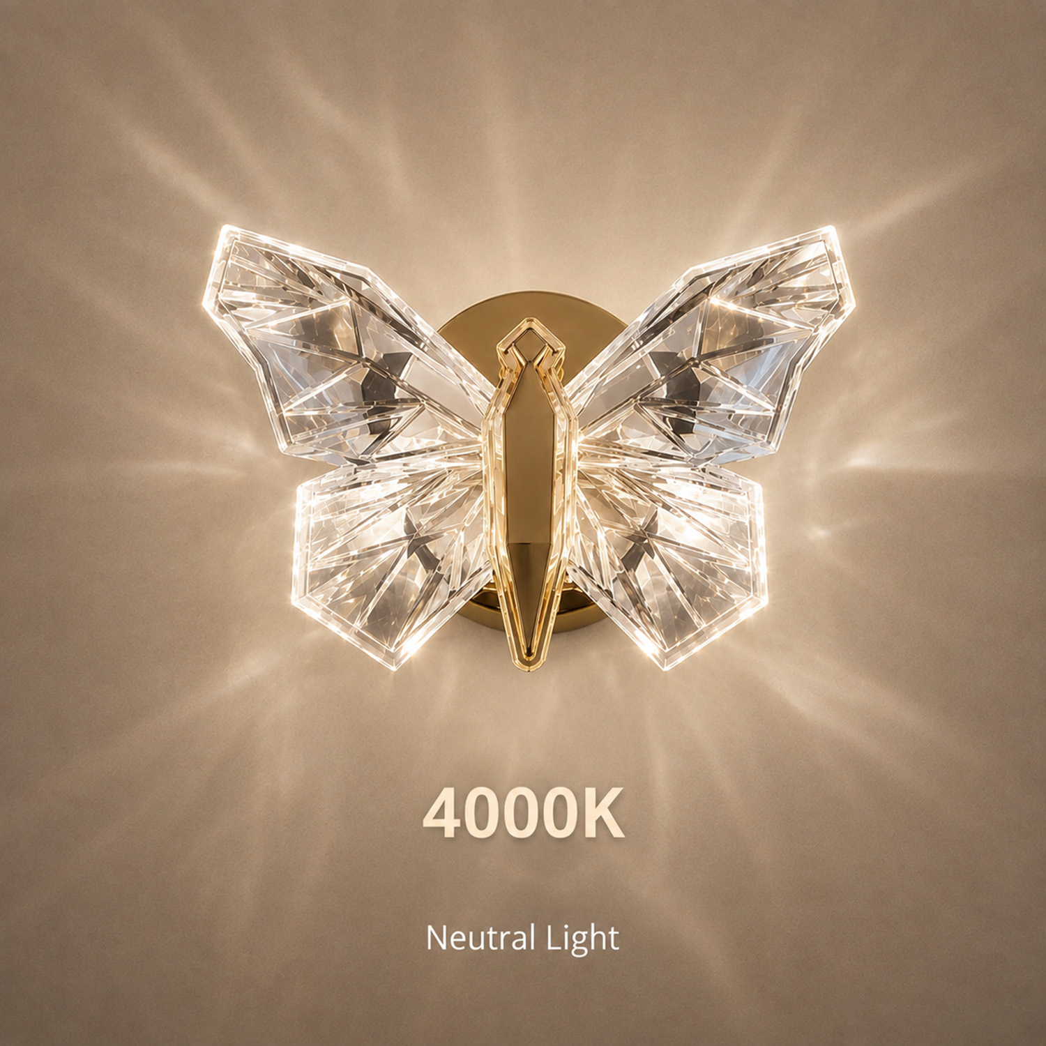 Crystal Butterfly Light