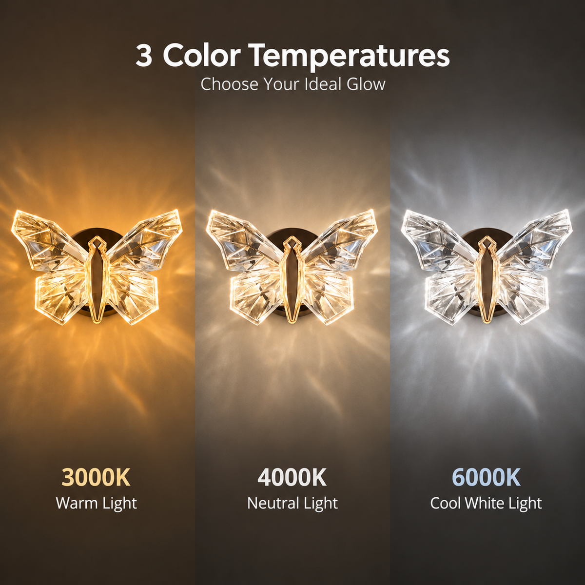 Crystal Butterfly Light