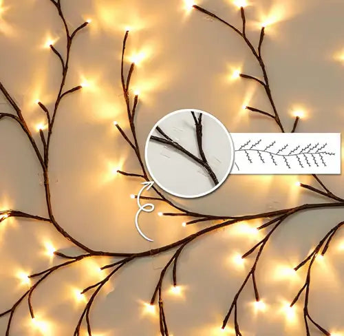 Enchanted Willow Vine Wall Light - USB